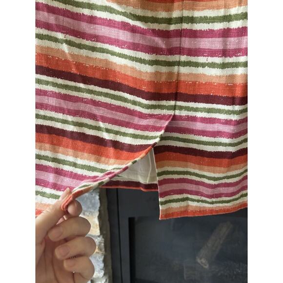 Talbots Skirt Women 6 Linen Modern Career Pencil Skirt - Picture 4 of 8